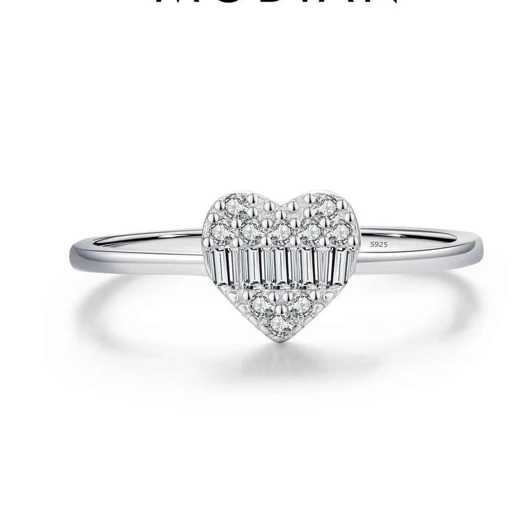 Sterling Silver Classic Heart Ring