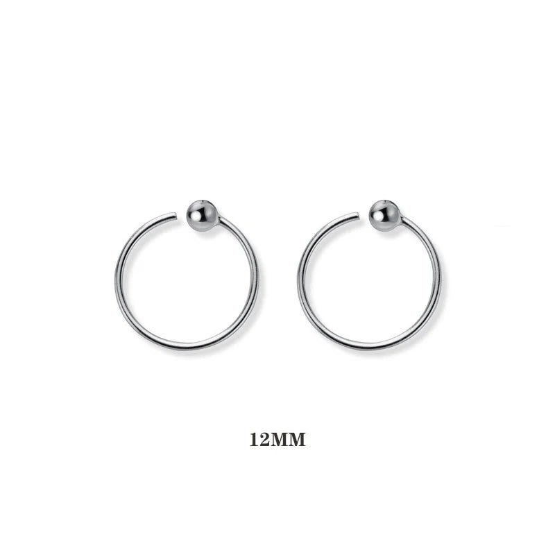 925 Sterling Silver Fashion Minimalist Ear Bone Jewelry