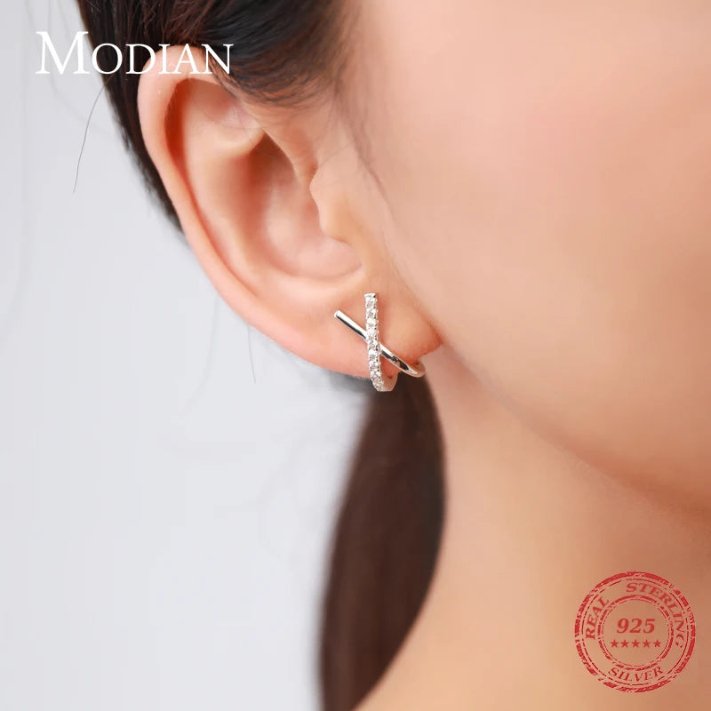 New Design X Shape Fashion Earring