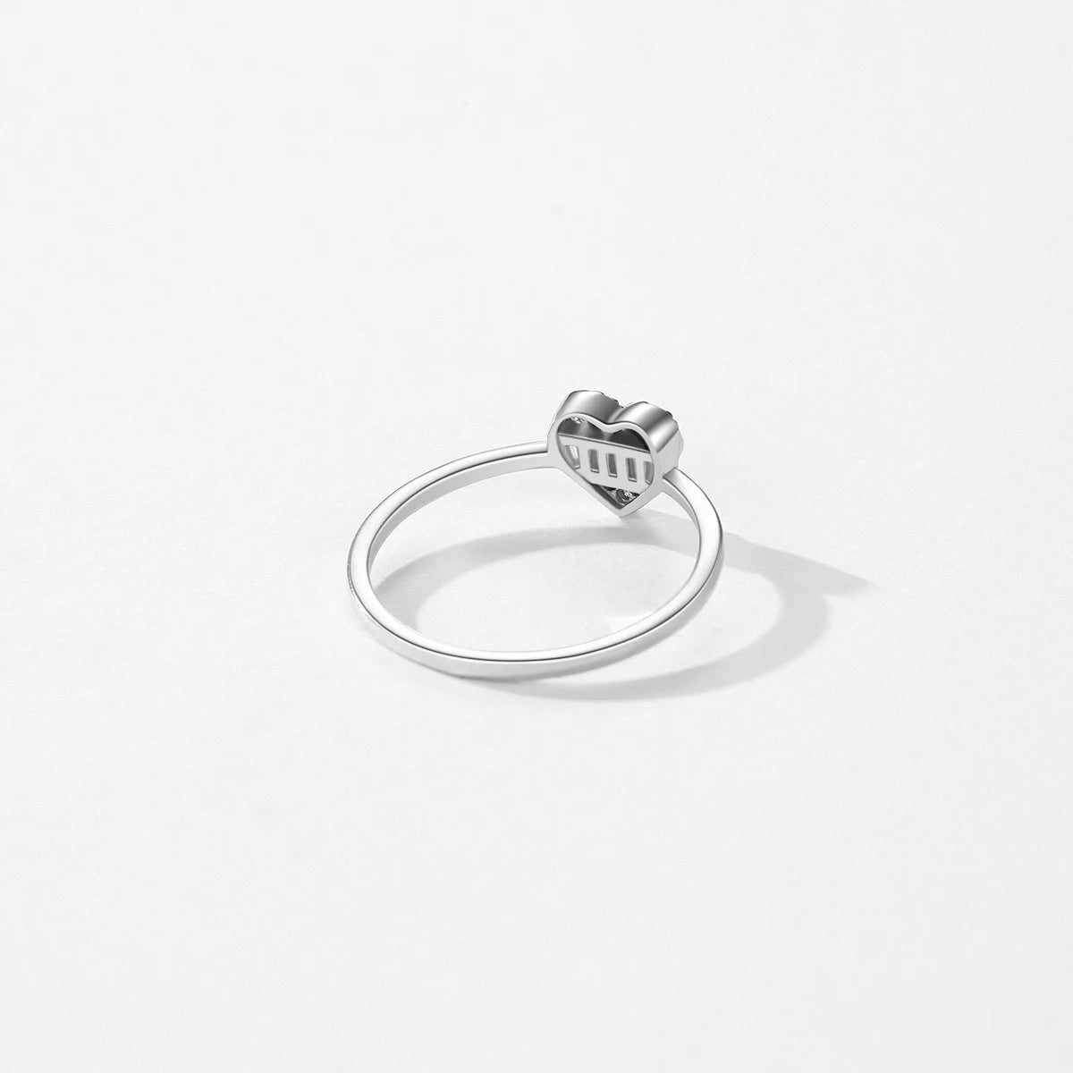 Sterling Silver Classic Heart Ring